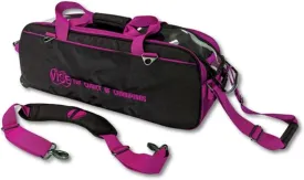 VISE Clear Top 3 Ball Roller Bowling Bag